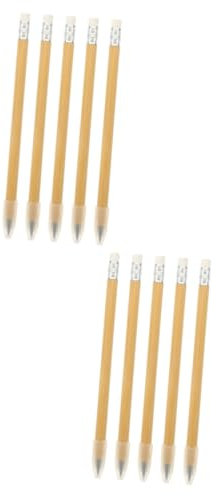 OFFSCH 2 Sätze Tintenloser Bleistift Wiederverwendbare Holzbleistifte Schreiben Zeichnen Und Skizzieren Praktische Unendliche Bleistifte Ohne Anspitzen Für Künstler 5 Stück * 2