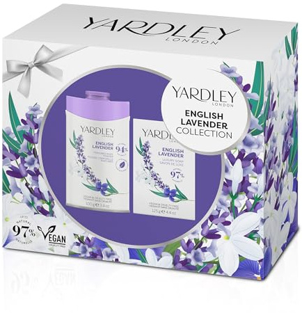 Yardley London Lavender Body Powder Soap Collection Gift Set