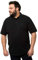 JP 1880 Herren Bauchfit Poloshirts, Schwarz, 7XL EU