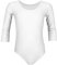 Aquarti Mädchen Body 3/4 Arm Ballett Trikot, Farbe: Weiß, Größe: 158