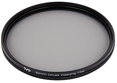 Zirkularer Polfilter klein (82mm mit Adapter f. 52 & 58mm)