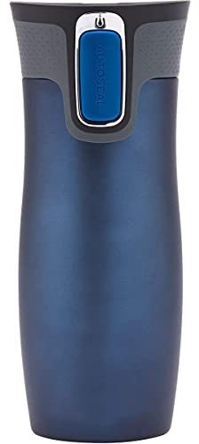 Contigo Botella unisex West Loop para adultos, azul, 470 ml