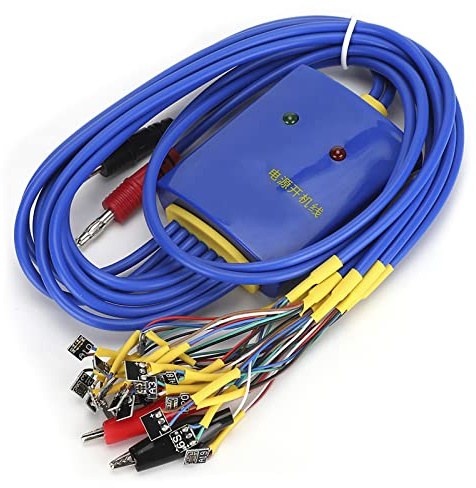 Bewinner1 Ligne de démarrage d'alimentation, câble de Test de réparation de téléphone Portable avec Protection Anti-brûlure Intelligente pour Le Mode de Fil de Connexion Android/iOS