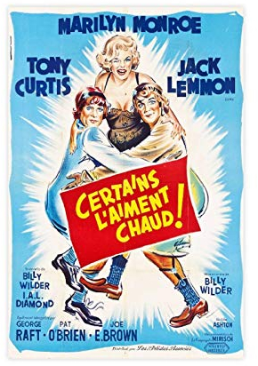 Some Like It Hot Iconic Vintage Movie Poster Leinwand Wand Schlafzimmer Dekor Bild Sport Landschaft Büros Raumdekor Geschenk Ungerahmt: 30 × 45 cm