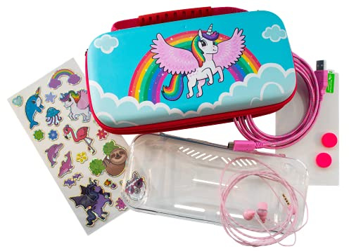 iMP Over the Rainbow Unicorn 7-in-1 Protector Kit (Nintendo Switch)