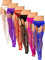 Syhood 6 Paires de Bas Collants Résille CuisseHaut Femme Bas Collants Porte-Jarretelles (Blanc, Violet, Rouge Vif, Noir, Rose, Bleu Marine), 11, (socks)