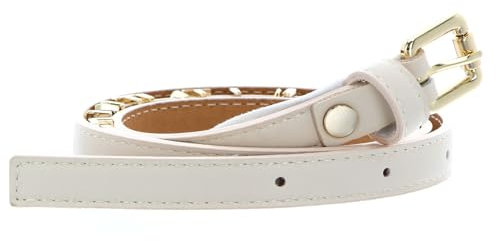 Valentino Emma Winter Belt W95 Ecru/Oro - kürzbar