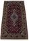 Bidjar Handgeknüpft Teppich 100% Wolle Rot Blau 111x200 cm Orientteppich D14