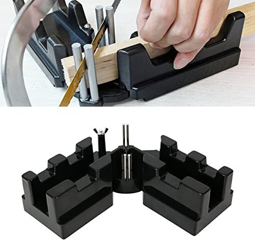 2-in-1 Gehrungsmess-Schneidwerkzeug,Gehrungswinkel-Schneidwerkzeug 85°-180° Mess-Gehrungswinkel-Werkzeug Für Tischler, Klempner Gehrungssäge (Schwarz))