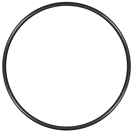 QUARKZMAN 1 Stück Nitrilkautschuk Unterlegscheibe Dichtring 170mm x 160mm x 5mm für Wasserhahn Klempner Reparatur Dichtung Verbindung, Schwarz