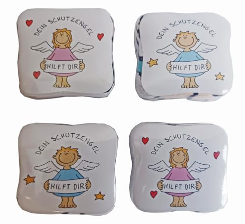 itsisa Magisches Handtuch Schutzengel (4er Set) - Zauberhandtuch Engel, Kinder Handtuch, Kindergeschenk