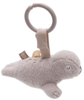 Jollein Babyspielzug Turtle - Zum Aufhängen - Kinderwagen Spielzeug - Mit Glocke - Babyschale Spielzeug - Kinderwagen Zubehör - Schildkröte