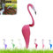 Tanzende Vögel,Flamingo Gartendeko, Flamingo-Windspiel,Tanzende Vögel Garten Metallkunst,Tanzender Flamingo,Wirbelnder Flamingo, Windskulptur Für Gartendekoration,Florida (B)