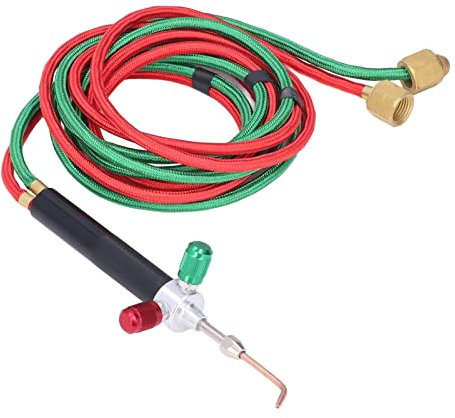 LELWNGGQ Quemador de Gas para soldar, soldar Quemador de Gas Quemador de Gas de Cobre Pequeño soplete de Soldadura con Alta Temperatura para Botellas de oxígeno Mangueras de acetileno