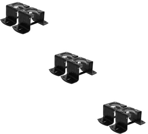 OSALADI 3sets Ceiling Fan Mount Universal Mounting Bracket Easy to Install 2pcs*3