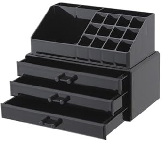 RUVOO Kosmetik Organizer Make Up Organizer Multifunktionale Schmuck Kosmetik Hautpflege Lippenstift Make-Up Maske Acryl Schublade Lagerung Box Schmink Organizer Kosmetik Aufbewahrung