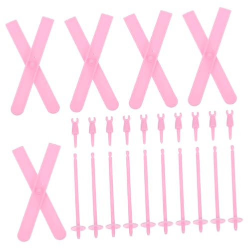 DRESSOOS 5sätze Miniatur Skis Für Puppenhäuser Teiliges Mit Winterlichen Accessoires Für Kreative Gestaltung Und Spiel Für Winterdekoration Und Miniatur-szenen