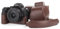 MUZIRI KINOKOO Case for Nikon Z50 II Camera with DX 16-50mm Lens, PU Leather Z50 II/Z50II Camera Protective Case - Removable Carrying Case with Shoulder Rest Strap & Small Rings - Coffee