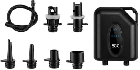 Elektrischer 20PSI Hochdruck, Digitalanzeige & zweistufiges Aufblasen/Ablassen der Luft für Surfbrett-Luftkompressoren Pumpen