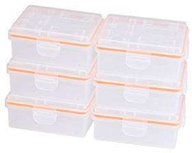 Newmowa 6pcs Battery Storage Case for Sony NP-FW50