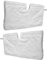 SPARES2GO Microfibre Cover Pocket Pads for Shark Steam Cleaner Mop S3901, S4501, SM200 (Pack of 2)