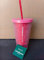 Starbucks 2018 Vacances Collection Ban. Do de la saison de vœux Café froid Tasse gobelet