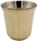 Dianoo Coffee Cup Espresso Cups Stainless Steel Double Wall Thermally Insulated Capsule Light Gold