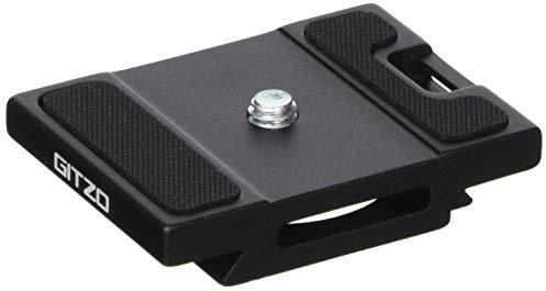 Gitzo Schuh RAPIDA GS5370SDR Typ D, Schwarz, 1/4-20 Gewinde, Stativhalterung, Arca-Swiss-kompatibel, für kleinere und leichtere Kameras