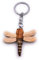 H-Customs Libelle Flügel Farbig Holz Edel Handmade Schlüsselanhänger Anhänger
