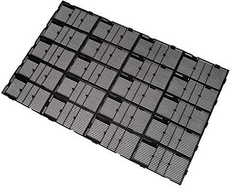 20 Pcs Aquarium Poissons Réservoir Fond sous Gravier Filtre Conseil Plaque Réservoir de Poissons Aquarium Fournitures