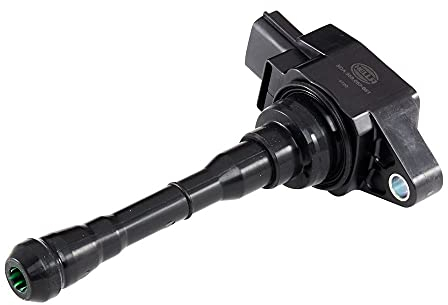 HELLA 5DA 358 057-661 Zündspule - 3-polig - Kerzenschachtzündspule - geschraubt