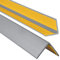 ProfiPVC Winkelprofil 35x35mm, 80cm - Kunststoffwinkel aus PVC-Gummi - selbstklebend Kantenschutzprofil, elastischer Kantenschutz - Eckschutzprofil, einfache Montage - Silber