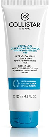 Collistar Tiefenreinigungs-Creme-Gel, entfernt wirksam Make-up, Unreinheiten und überschüssigen Talg, reinigende Wirkung dank des Klettenextrakts, frei von Silikonen und Alkohol, 125 ml