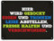 Hier wird gezockt... Metallschild XXL