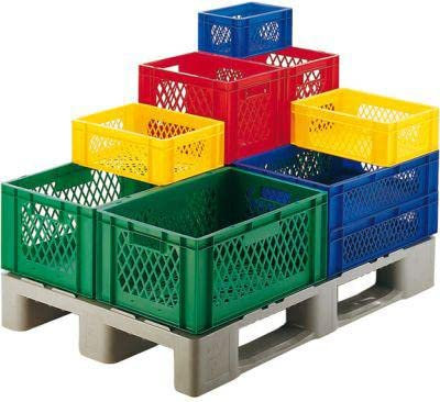 Stapeltransportkasten 800x600x210 mm blau W.d.