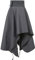 RL24 - Reitrock | atmungsaktiver Thermorock | wasserabweisend & Winddicht | Outdoor Rock für Damen | Warmer Winter Rock aus Fleece | Reitbekleidung Damen | Farbe Graphite | Größe 40-46