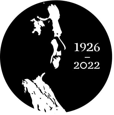 Aufkleber Queen Elizabeth „1926-2022“ Schild Folie selbstklebend schwarz | Ø5-30cm Made in Germany, Größe: Ø10 cm