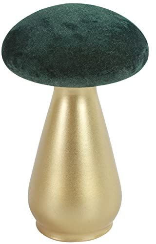 Countryfield Skulptur Pilz Marin Metall Samt S 12cm Blau