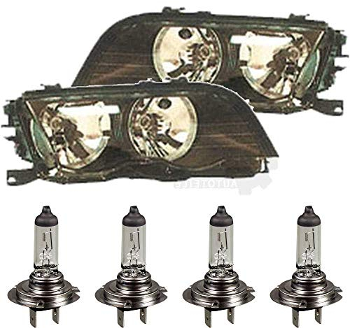 EISENFELS Bundle Set 106521424 erstellt mit Scheinwerfer rechts & links + Leuchtmittel H7 kompatibel 3er Touring E46