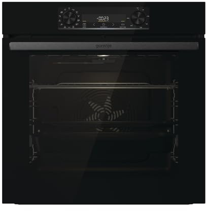Gorenje Oven BOS6737E06FBG 77 L. Multifunctional. EcoClean. Mechanical. Height 59.5 cm. Width 59.5 cm. Black