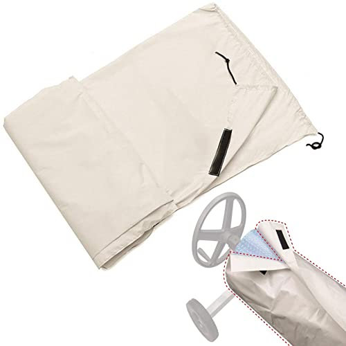 Facynde Solar Wrap Rollenschutz - wasserdichte Decke Schutzhülle Aufbewahrung,Sonnenschutz-Rollplane, Poolabdeckungen, Aufrollvorrichtung, Schutzplane