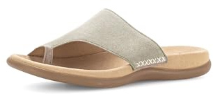 Gabor Damen Pantoletten, Frauen Slipper,Best Fitting,Schlupfschuhe,schluepfschuhe,Slip-ons,Backless Slipper,Mules,Schilf,42 EU / 8 UK