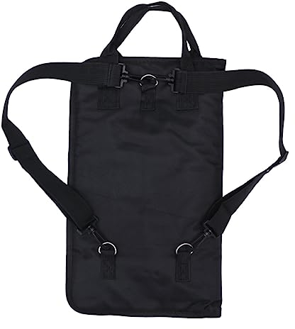 Abaodam Drumstickhalter Für Junge Mädchen Hülle Für Drumsticks Rucksack Mit Percussion-drum-mallet-fach Schwarz