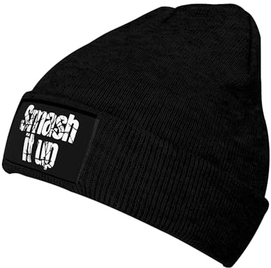 LMLXYZ The English Punk Đam*ned Rock Band Beanie Hat for Mens, Womens, Winter Thermal Beanie, Heated Clothing, Wooly Hats for Hiking, Ski, Fleece, Unisex
