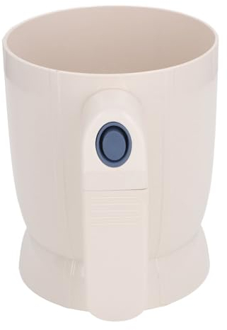 Tamiz de Harina Eléctrico, Capacidad de 4 Tazas, Tamiz de Harina Eléctrico de Mano, Lavable, Funciona con Pilas, Herramienta de Cocción Manual para Cocinar, Hornear Repostería