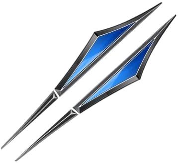 Auto Abzeichen Logo Aufkleber für Ford Focus Fiesta Kuga Fusion Edge St-Line S-Max, Auto-Emblem Logo Aufkleber für Lenkrad Zubehör/Motorhaube Vorne und Hinten Kühlergrill Front Motorhaube Kofferraum