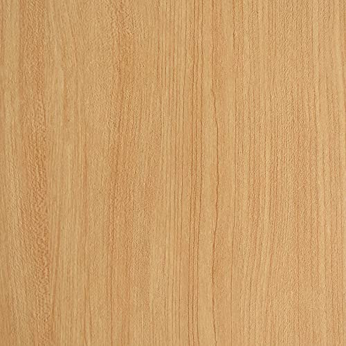 Sevalo Holz-Kontaktpapier, Holztapete, zum Abziehen und Aufkleben, helle Holzmaserung, Kontaktpapier für Schränke und Schubladen, selbstklebend, entfernbare Tapete, 45 cm B 700 cm, Eiche, natürlich,