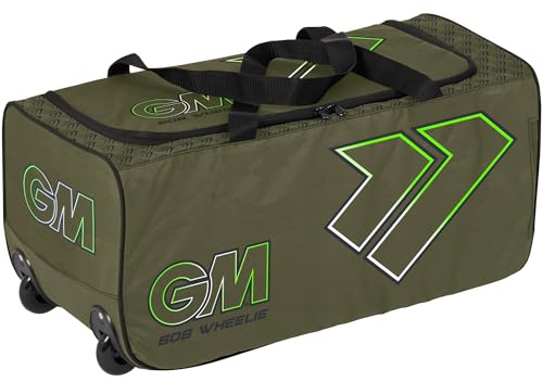 Gunn & Moore GM | Cricket Bag Holdall | Wheelie Bag | Tough 600 Denier Polyester | Range of Sizes