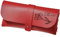 Custodia For Occhiali In Pelle Con Fiore Di Nascita Personalizzata, Custodia For Occhiali Da Sole Con Testo Con Nome Personalizzato, Scatola For Occhiali Morbidi, Regalo For Damigella D'onore(Red)