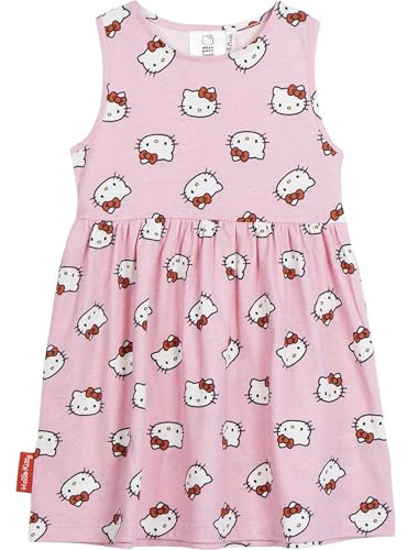 CERDÁ LIFE'S LITTLE MOMENTS Mädchen Vestido para Niñas Diseño Elegante Y Cómodo Con Colores Vibrantes Y Estampados Encantadores De Bluey Kleid, Rosa, 5 Jahre